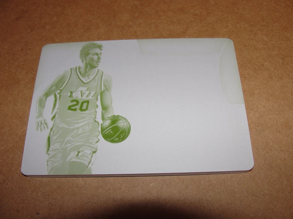 2014-15 Immaculate GORDON HAYWARD #16 Yellow Printing Plate 1/1 Utah JAZZ Butler - Image 1 of 2
