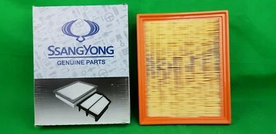 GENUINE SSANGYONG ACTYON SPORTS UTE 100 & Q150 SERIES 2.0 L TD AIR FILTER - image 1 of 2