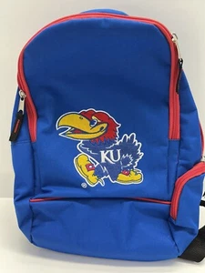 University Of Kansas KU Jayhawks kleiner Kinder Rucksack gesticktes Logo offiziell - Bild 1 von 9