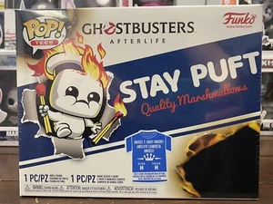 Mini Puft 936 GITD Target Exclusive Funko PoP! & T Shirt Größe M - Bild 1 von 12