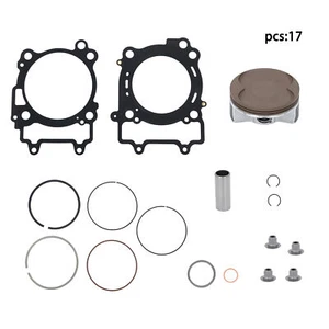 Top End Rebuild Kit Piston Ring Set with Gaskets for Polaris RZR 570 12-16 99mm - Picture 1 of 14