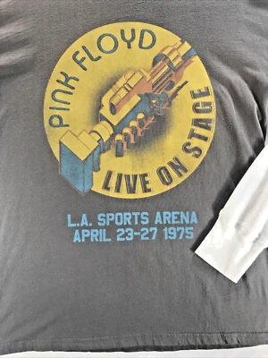 Camisa Pink Floyd Goodie Dos Mangas Talla Mediana Gráfica Camiseta 100% Algodón Foto 1 de 4