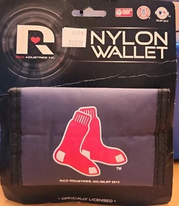 BOSTON RED SOX NEW nos Baseball NYLON WALLET NEW MLB Officially Licensed Gear - Picture 1 of 2