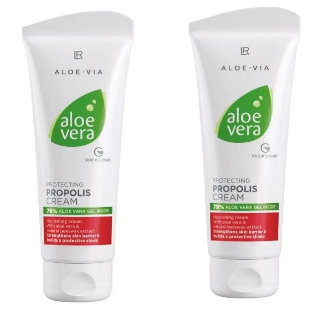 2x LR Aloe VIA Aloe Vera Schützende Propolis Creme Pflegebedürfte Hautcreme