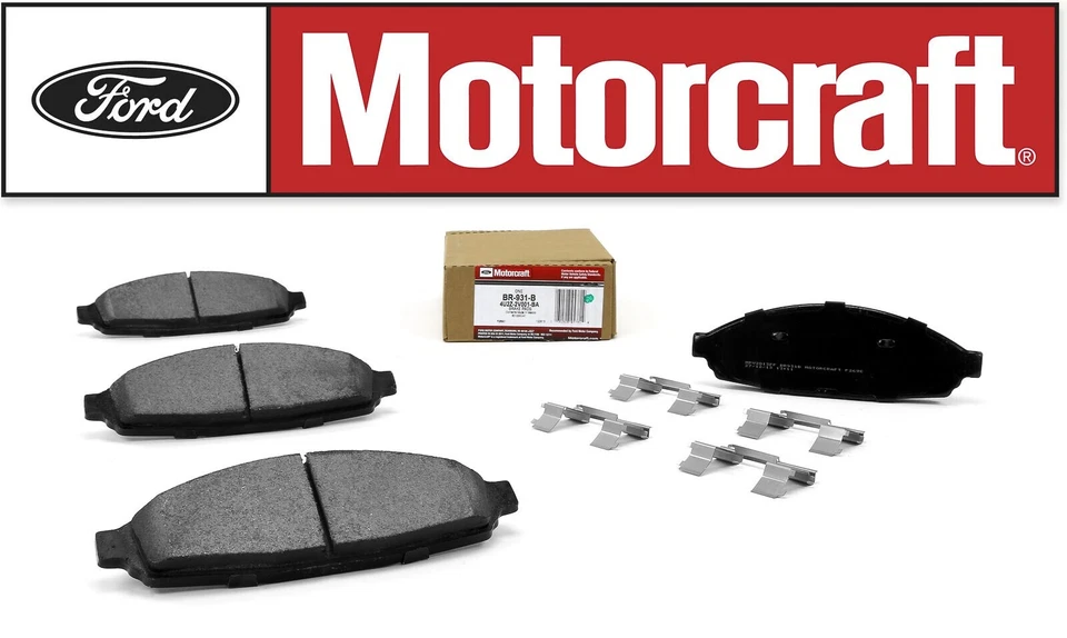 Pastillas de freno delanteras OEM Motorcraft BR931C para 2003-11 Mercury Grand Marquis V8 4,6 L Foto 1 de 1