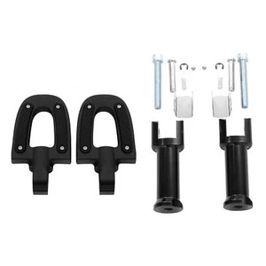 Passenger Footpegs Brackets Fit For Harley Softail Low Rider Street Bob 2018-25 - Picture 1 of 10