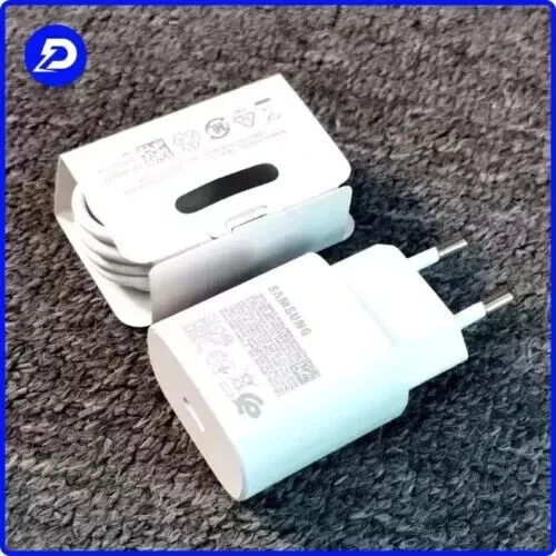 CARICABATTERIE RAPIDO SAMSUNG ORIGINALE ALIMENTATORE SPINA 25W + CAVO 1m TYPE-C - Immagine 1 di 1