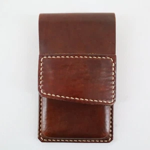 Leder Handy Holster Hülle Robust Handy Größe 3/8" x 3" x 6-1/2" - Bild 1 von 7