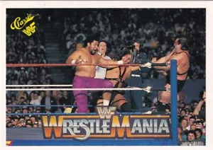 1990 Classic WWF Wrestlemania #143 Smash / Haku / Ax - Picture 1 of 2