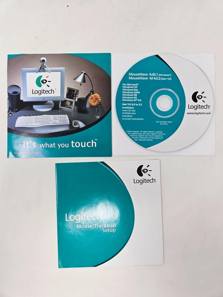 Logitech MouseWare 9.41.1 Windows - Mouseware M 4.0.2 Mac OS Software - Image 1 of 2