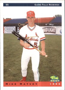 1993 Glens Falls Redbirds Classic/Best #21 Mike Matvey