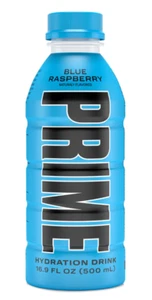 Prime Hydration Drink Blue Raspberry Flavor By Logan Paul x Ksi 16.9oz Bottle - Picture 1 of 4