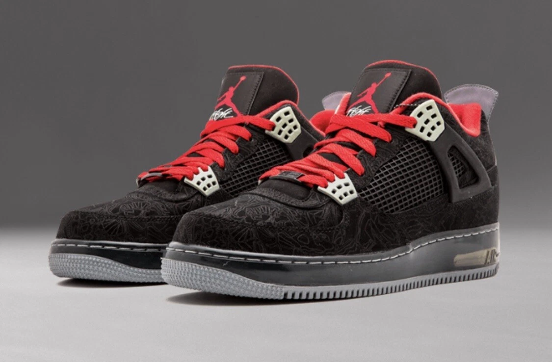 Las mejores ofertas en Jordan Fusion 4 Premier Black Laser | eBay