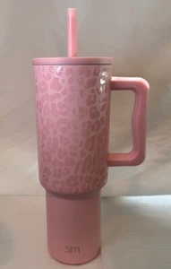 simple modern 40oz Trek Tumbler Blush Leopard - Bild 1 von 2