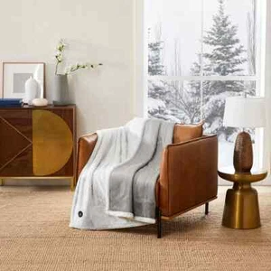 Berkshire Life Heated Throw, 127 x 152 cm, in Grey - 5412-1-U - Picture 1 of 2
