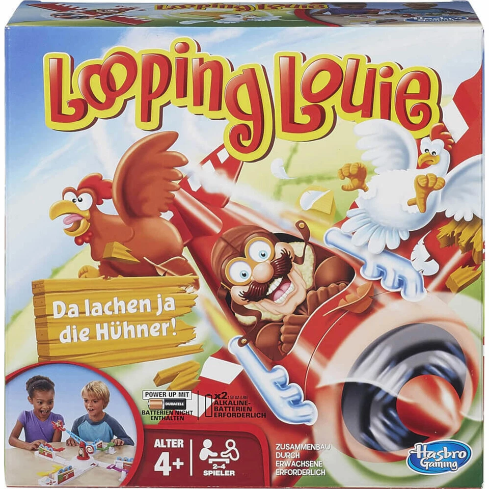 Hasbro Looping Louie Kinderspiel Gesellschaftsspiel Kinder Spiel ab 4 Jahre - Bild 1 von 1