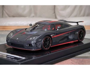 VMB Models Koenigsegg CCX Black Carbon Red Stripe 1/18. VMBCCX-705801 - Bild 1 von 15