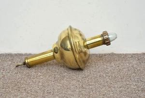 Vintage old brass lifebuoy man overboard light lamp life buoy raft - Picture 1 of 6