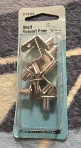Products U 10169 Regalhalterung Peg 1/4 Zoll Stahl vernickelt 8er Pack - Bild 1 von 5