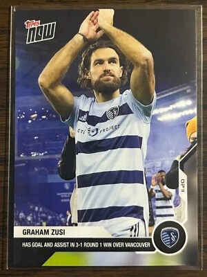 2021 Topps Now MLS #193 Graham Zusi Sporting Kansas City - Image 1 of 2