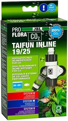 JBL PROFLORA CO2 19/25 Direct TAIFUN INLINE CO2-Diffusor