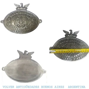 BASH Hnos. Caja Argentina safe plaque Taller Fenix Buenos Aires - Picture 1 of 5