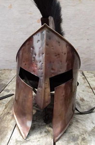 Christmas sparLeonidas Spartan Helmet Warrior Costume Helmet Medieval Gift Style - Picture 1 of 2