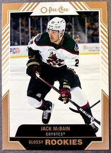 2022-23 O-Pee-Chee Glossy Rookie Bronze R-13 Jack McBain Arizona Coyotes RC - Picture 1 of 1