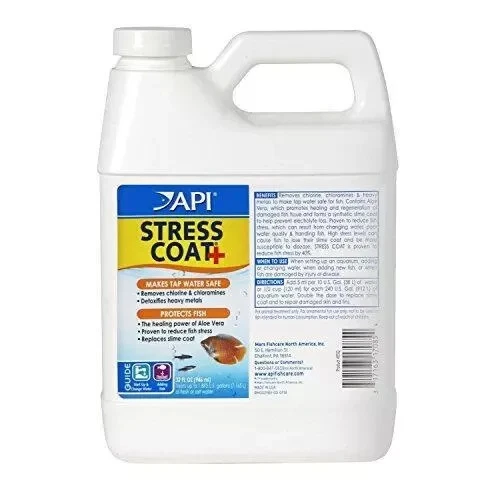 API Stress Coat Aquarium Water Conditioner 32 Ounce Bottle