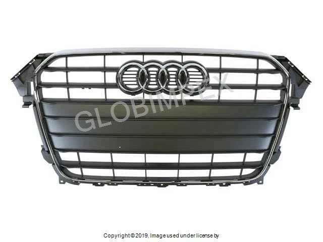 AUDI A4 A4 QUATTRO (2013-2016) Grille - Stone Grey w/Chrome Trim GENUINE - Image 1 of 1