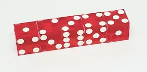 5 x Casino - Würfel Standard 19,3 mm (rot) - Bild 1 von 2