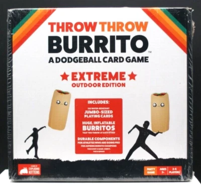 Throw Throw Burrito: Extreme Outdoor Edition 2-6 Players NEW - Image 1 of 4