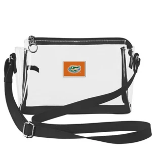 New Florida Gators Stadium Approved Small Clear Handbag w/Shoulder Strap, Bag - Picture 1 of 4