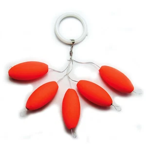 Behr Forellen-Pilotpose – oval 20x8mm Rot. Pose Forelln Angeln - Bild 1 von 1