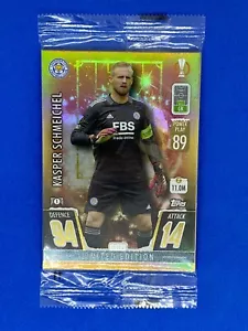 Tarjeta Kasper Schmeichel Match Attax Festive 2021/22 SELLADA Edición Limitada LECC3 - Imagen 1 de 2