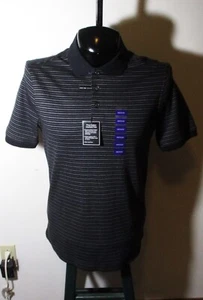 BERKLEY JENSEN Black Pima Cotton Short Sleeve Polo Shirt Size M NWT - Picture 1 of 6