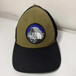 The North Face Mens Hat Mudder Trucker Classic Fit Olive Green Royal Blue Black - Picture 1 of 7