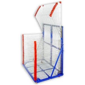 Screen Printing Movable Drying Rack 50 Layers Adjustable with 4 Universal Wheels - Picture 1 of 4