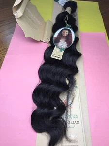BonEla brasilianisches unverarbeitet_Menschliches_Haar AUSSIE_WAVE_22"_#NATUR - Bild 1 von 4