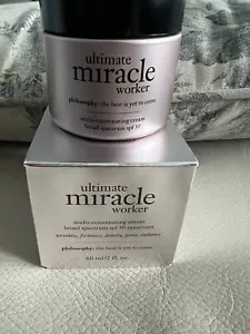NEW! Philosophy Ultimate Miracle Worker Multi-Rejuvenating Cream SPF 30 - 2 oz - Picture 1 of 6