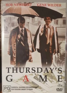 THURSDAY'S GAME RARE DELETED OOP DVD BOB NEWHART & GENE WILDER FILM MOVIE - Photo 1/3