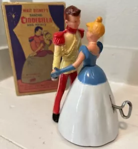Vintage Walt Disney’s Dancing Waltzing Cinderella and Prince in Original Box USA - Picture 1 of 9