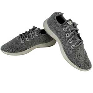 Allbirds Wool Runners Grey Athletic Running Shoes Womens Size 7 - Picture 1 of 13