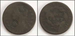 1812 CLASSIC HEAD LARGE CENT - Picture 1 of 3