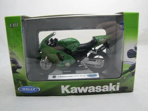 Welly K19660-PW `01 Kawasaki Ninja ZX-12R Motorrad - 1:18 - Bild 1 von 6