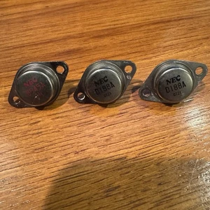 SANSUI G-5000 ORIGINAL 2SB545A (1) & 2SD188A (2) AUDIO OUTPUT TRANSISTORS - Picture 1 of 3