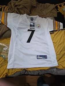 Ben Roethlisberger #7 Reebok NFL Equipment Steelers On Field Trikot XL genäht - Bild 1 von 6
