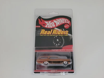 Hot Wheels Real Riders Series 10 2010 Custom '66 GTO Wagon # 2872/4000 Foto 1 de 4
