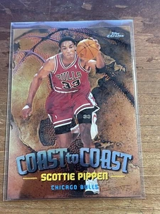 1998-99 Topps Chrome #CC2 Scottie Pippen Coast to Coast *2060 - Bild 1 von 2