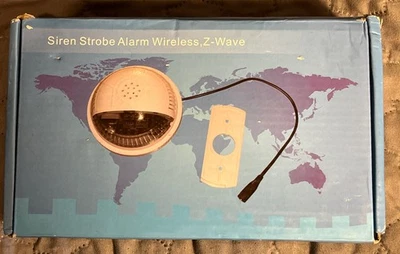 Sirene estroboscópica Fortrezz Wireless Z-Wave alarme-SSA1 - Imagem 1 de 4